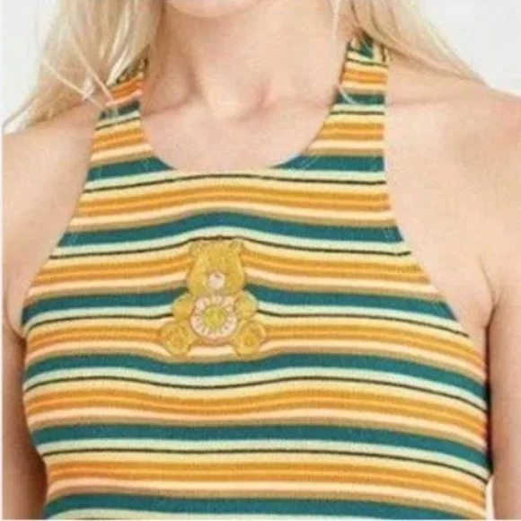 Care Bears Striped Funshine Halter Tank | Large - Picture 8 of 8